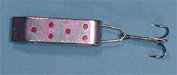 Chrome with Red Dots Li'l Jake Lure