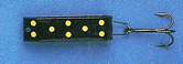 Black with Yellow Dots Li'l Jake Lure
